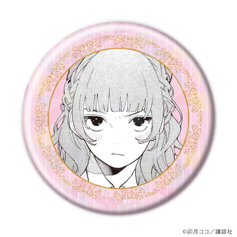 ホログラム缶バッジ(57mm)「恋せよまやかし天使ども」01