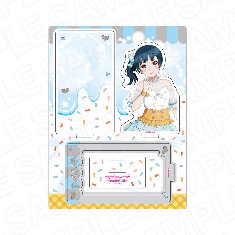 ラブライブ!サンシャイン!! レイヤーアクリルスタンド 津島善子 Cafe party Ver.