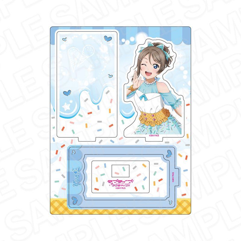 ラブライブ!サンシャイン!! レイヤーアクリルスタンド 渡辺曜 Cafe party Ver.