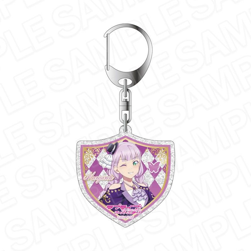 ラブライブ!スーパースター!! ラメアクリルキーホルダー ウィーン・マルガレーテ シーフVer.