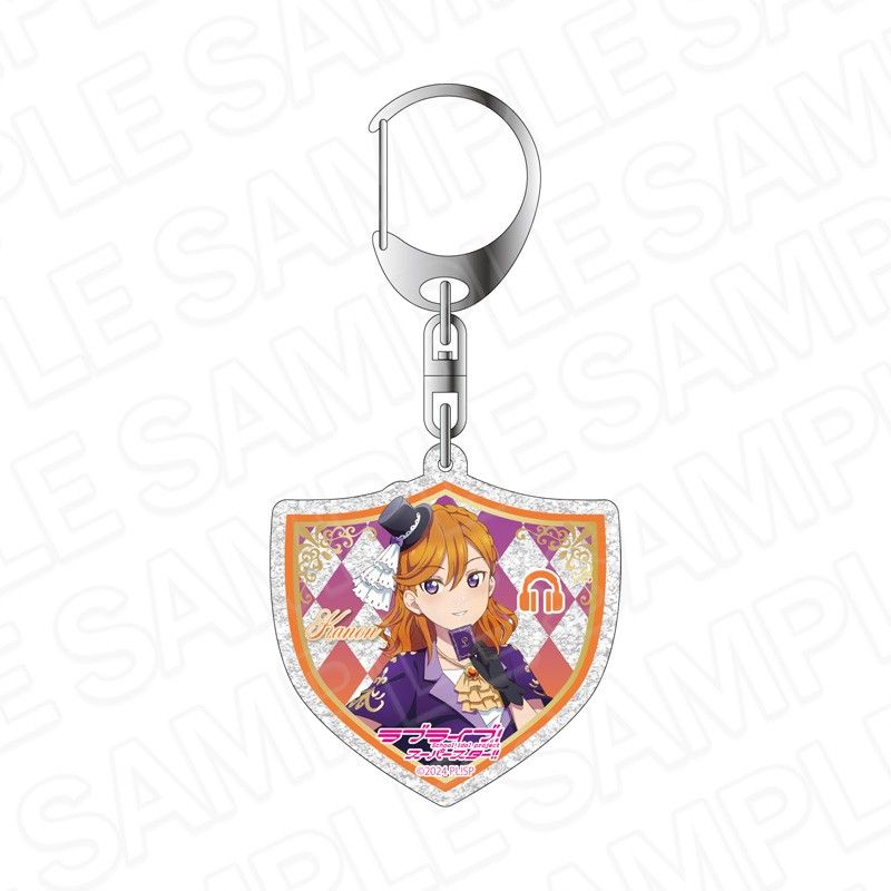 ラブライブ!スーパースター!! ラメアクリルキーホルダー 澁谷かのん シーフVer.