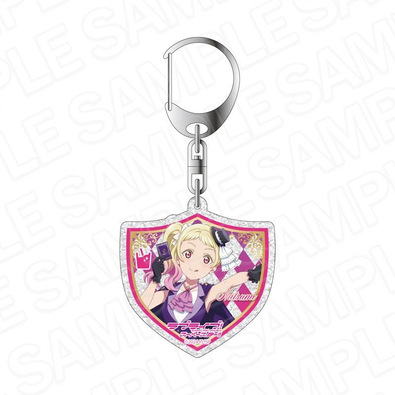 ラブライブ!スーパースター!! ラメアクリルキーホルダー 鬼塚夏美 シーフVer.