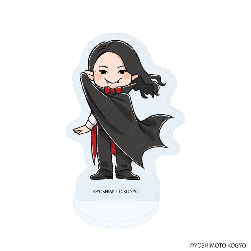 アクリルぷちスタンド「札幌よしもとの日曜日」01/先入観・たくま.inc ハロウィンver.(グラフアートイラスト)