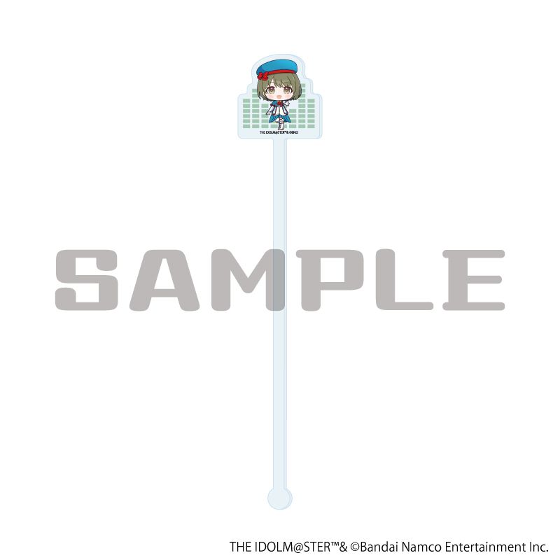 マドラー風スティック「アイドルマスター シャイニーカラーズ」09/七草にちか オリジナル衣装ver.(ミニキャライラスト)