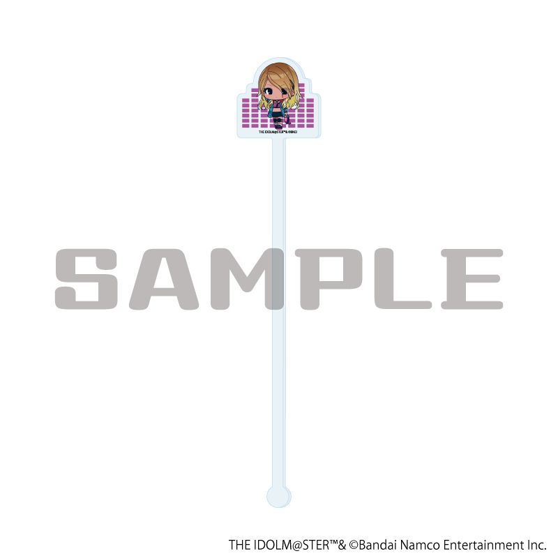 マドラー風スティック「アイドルマスター シャイニーカラーズ」03/和泉愛依 オリジナル衣装ver.(ミニキャライラスト)