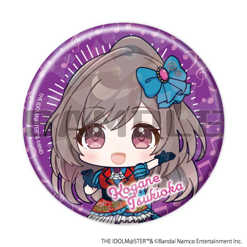 ホログラム缶バッジ(57mm)「アイドルマスター シャイニーカラーズ」03/オリジナル衣装ver. コンプリートセット(全10種)(ミニキャライラスト)