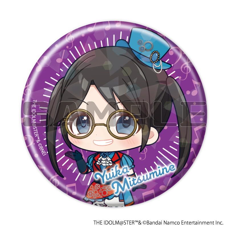 ホログラム缶バッジ(57mm)「アイドルマスター シャイニーカラーズ」03/オリジナル衣装ver. コンプリートセット(全10種)(ミニキャライラスト)