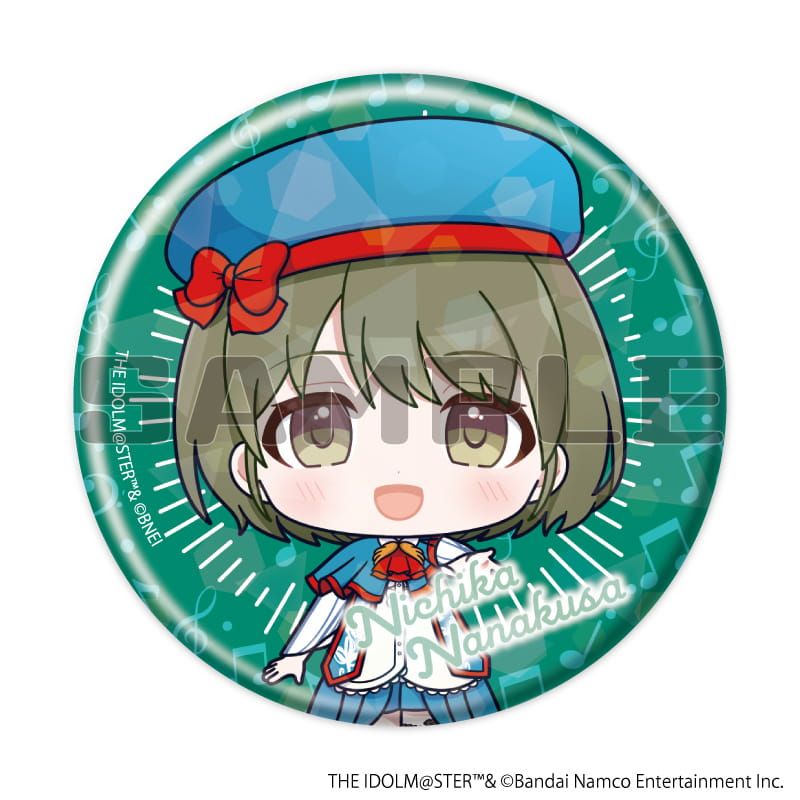 ホログラム缶バッジ(57mm)「アイドルマスター シャイニーカラーズ」03/オリジナル衣装ver. コンプリートセット(全10種)(ミニキャライラスト)