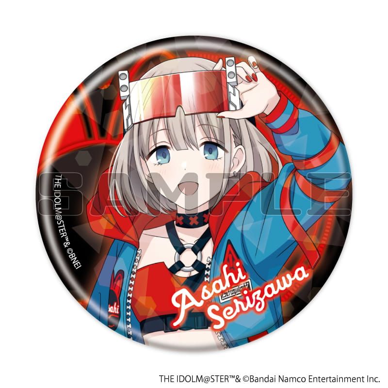 ホログラム缶バッジ(57mm)「アイドルマスター シャイニーカラーズ」02/オリジナル衣装ver. コンプリートセット(全6種)(描き下ろしイラスト)