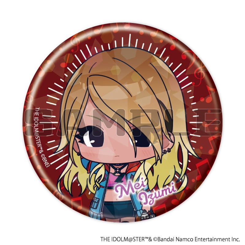 ホログラム缶バッジ(57mm)「アイドルマスター シャイニーカラーズ」03/オリジナル衣装ver. トレーディング(10種)(ミニキャライラスト)