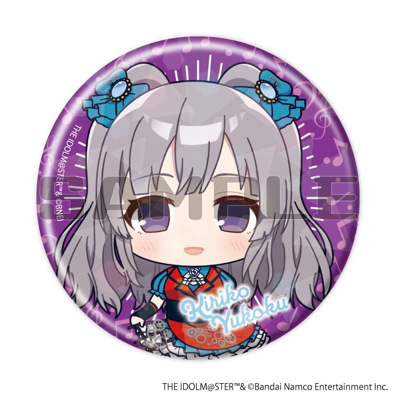 ホログラム缶バッジ(57mm)「アイドルマスター シャイニーカラーズ」03/オリジナル衣装ver. トレーディング(10種)(ミニキャライラスト)