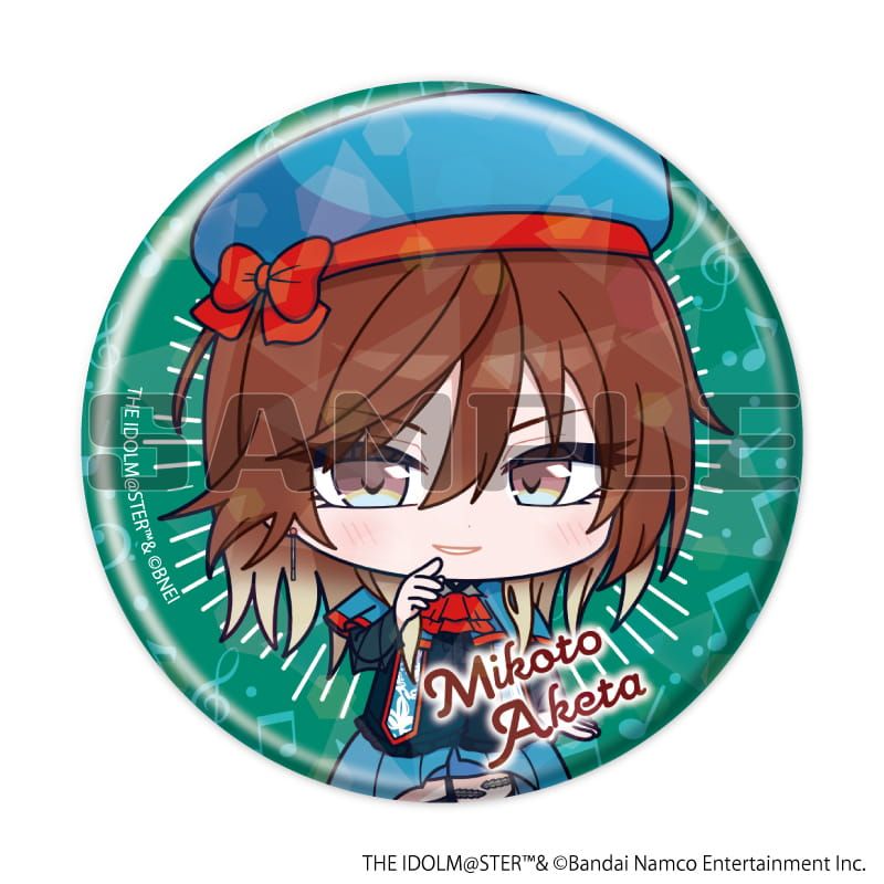 ホログラム缶バッジ(57mm)「アイドルマスター シャイニーカラーズ」03/オリジナル衣装ver. トレーディング(10種)(ミニキャライラスト)