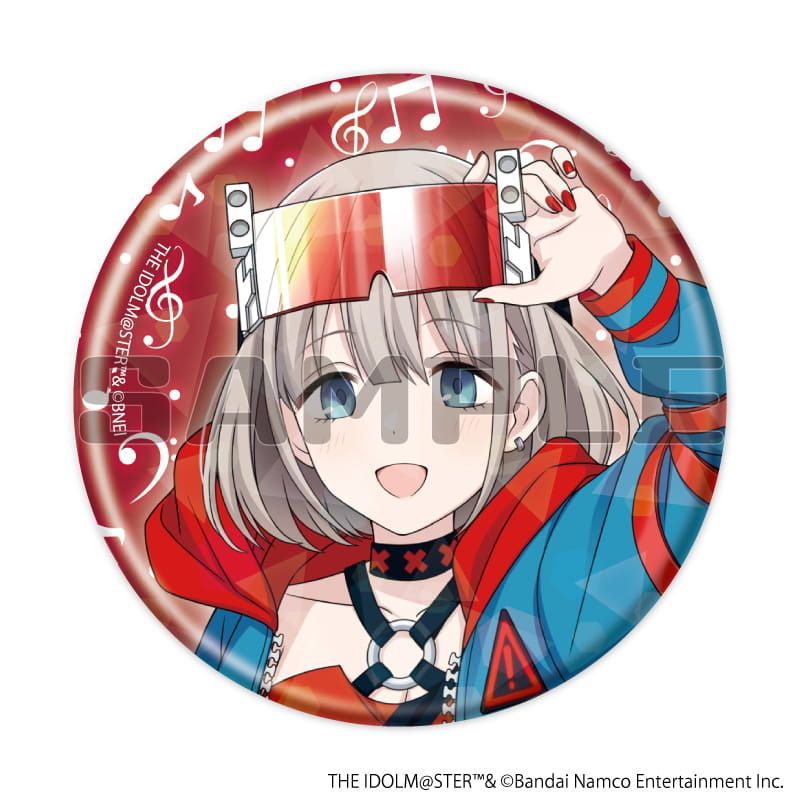 ホログラム缶バッジ(57mm)「アイドルマスター シャイニーカラーズ」02/オリジナル衣装ver. トレーディング(6種)(描き下ろしイラスト)