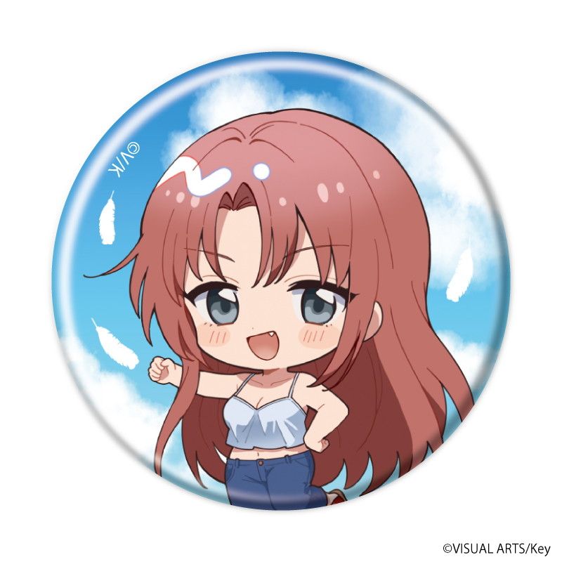 缶バッジ「AIR」02/コンプリートBOX(全8種)(ミニキャライラスト)