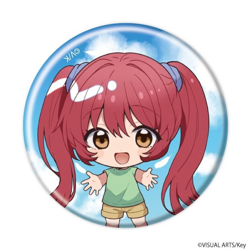 缶バッジ「AIR」02/コンプリートBOX(全8種)(ミニキャライラスト)