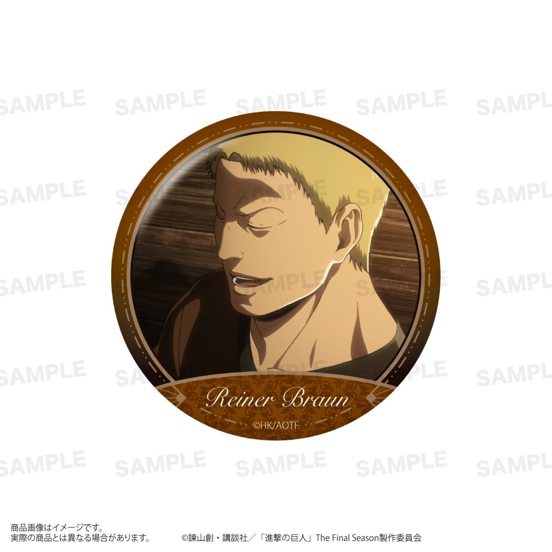 進撃の巨人 くじ引き堂 缶バッジ ベルトルト ライナー Amazon | コウブツヤ 進撃!巨人中学校 07.ライナー&ベルトルト