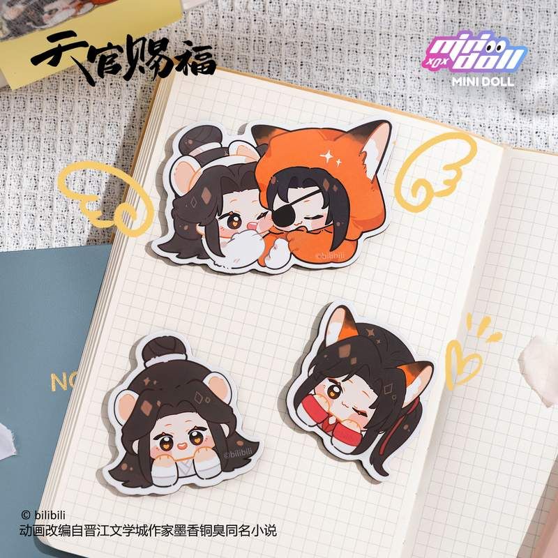 020_MINI DOLL 天官賜福 マグネット5枚セット｜アニメ