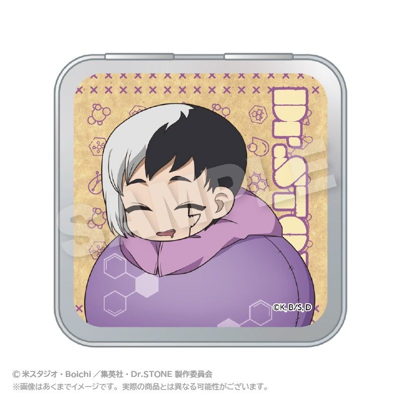Dr.STONE ふわみん缶ケース あさぎりゲン