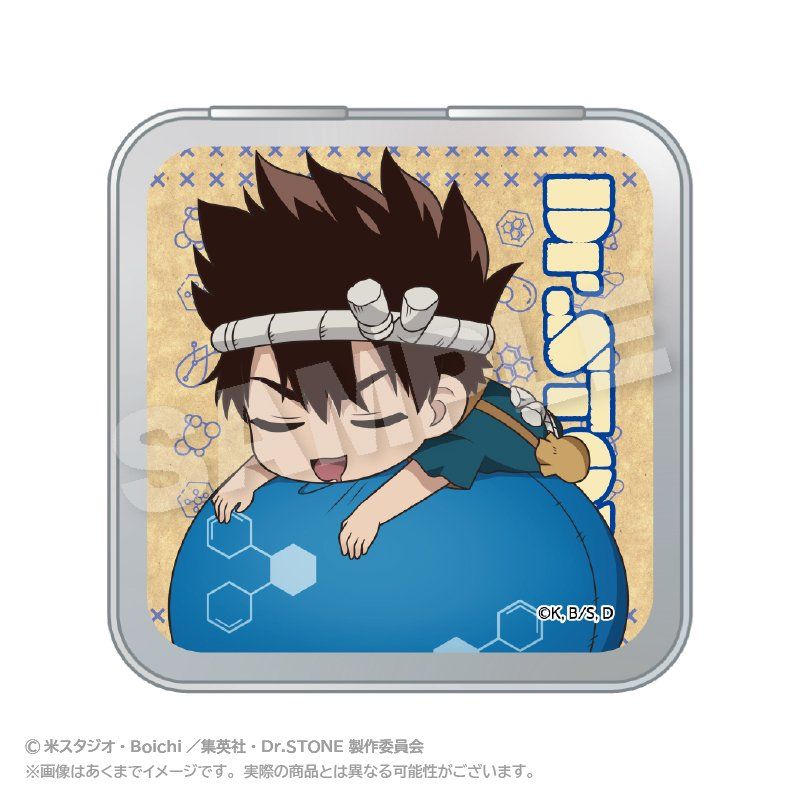 Dr.STONE ふわみん缶ケース クロム