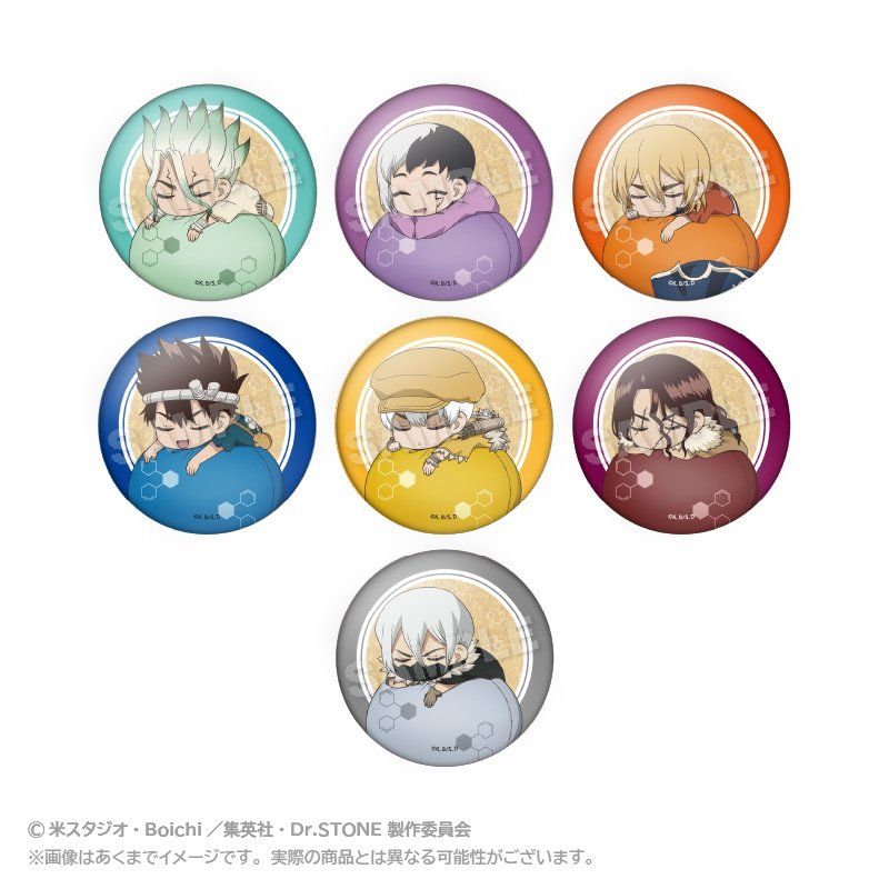 Dr.STONE トレーディングふわみん缶バッジ