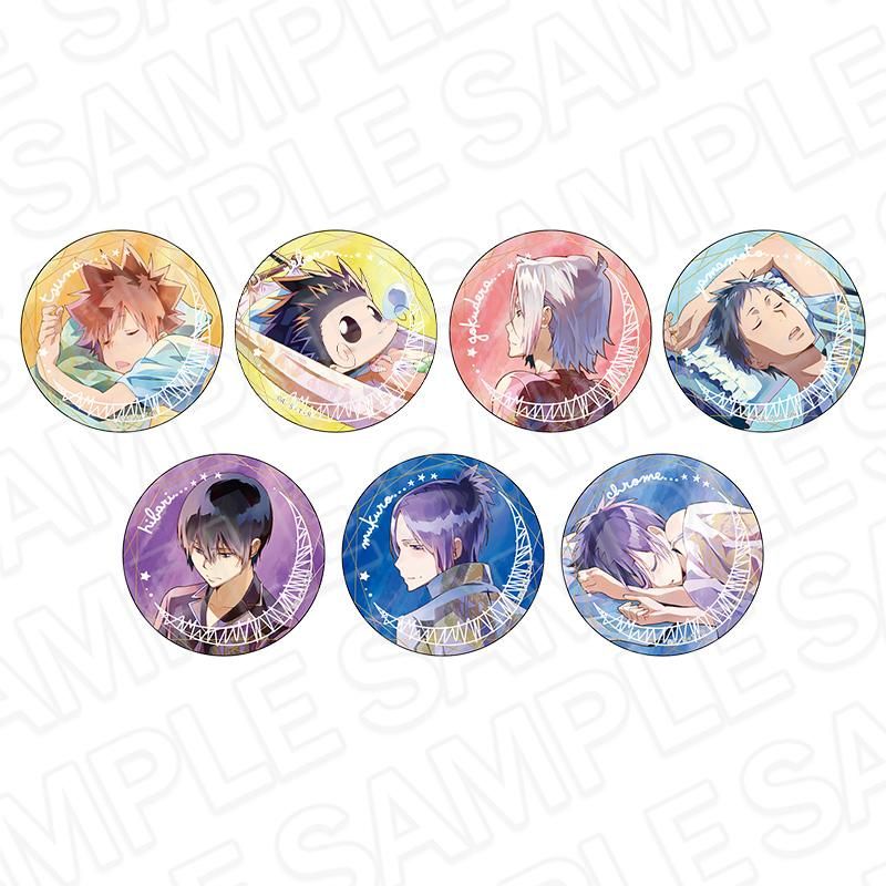 家庭教師ヒットマンREBORN! オーロラカンバッジ PALE TONE series A night Ver.