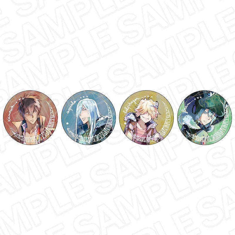 家庭教師ヒットマンREBORN! オーロラカンバッジ PALE TONE series B night Ver.