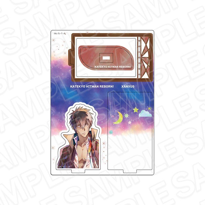 家庭教師ヒットマンREBORN! レイヤーアクリルスタンド PALE TONE series XANXUS night Ver.