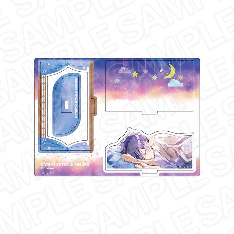 家庭教師ヒットマンREBORN! レイヤーアクリルスタンド PALE TONE series クローム髑髏 night Ver.