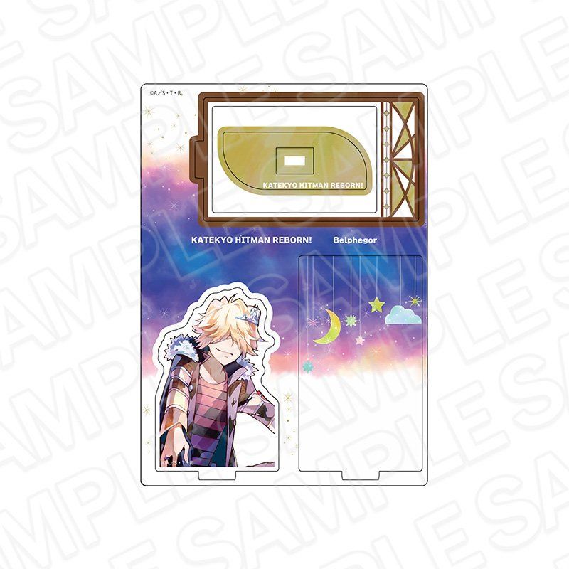 家庭教師ヒットマンREBORN! レイヤーアクリルスタンド PALE TONE series ベルフェゴール night Ver.