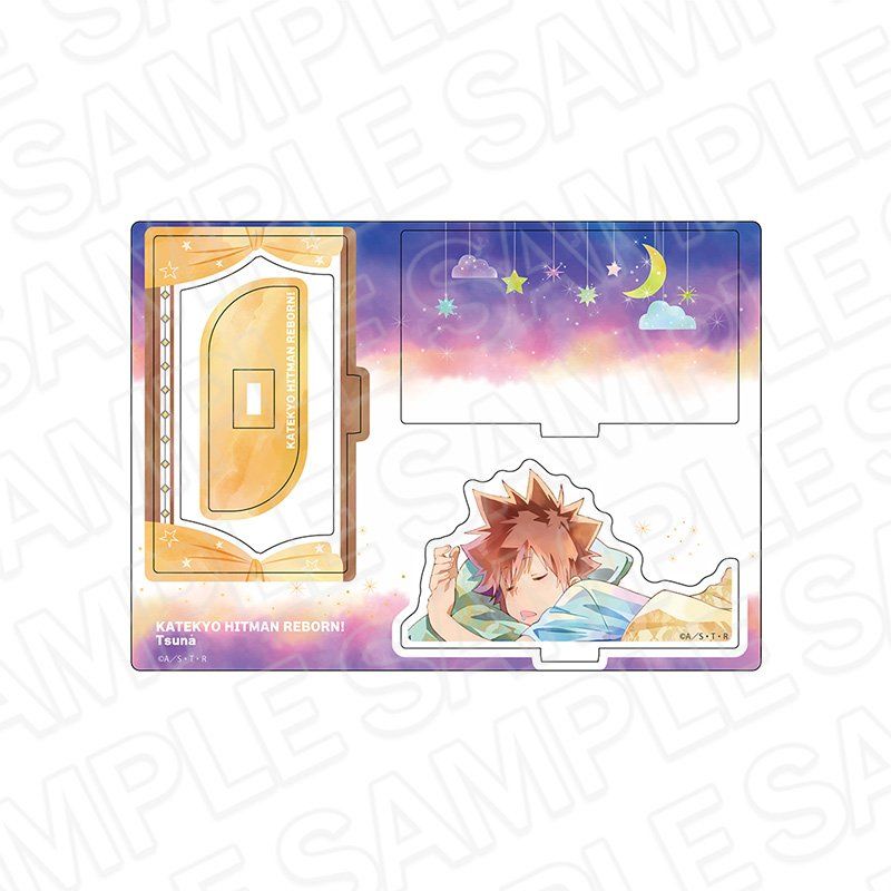 家庭教師ヒットマンREBORN! レイヤーアクリルスタンド PALE TONE series 沢田綱吉 night Ver.