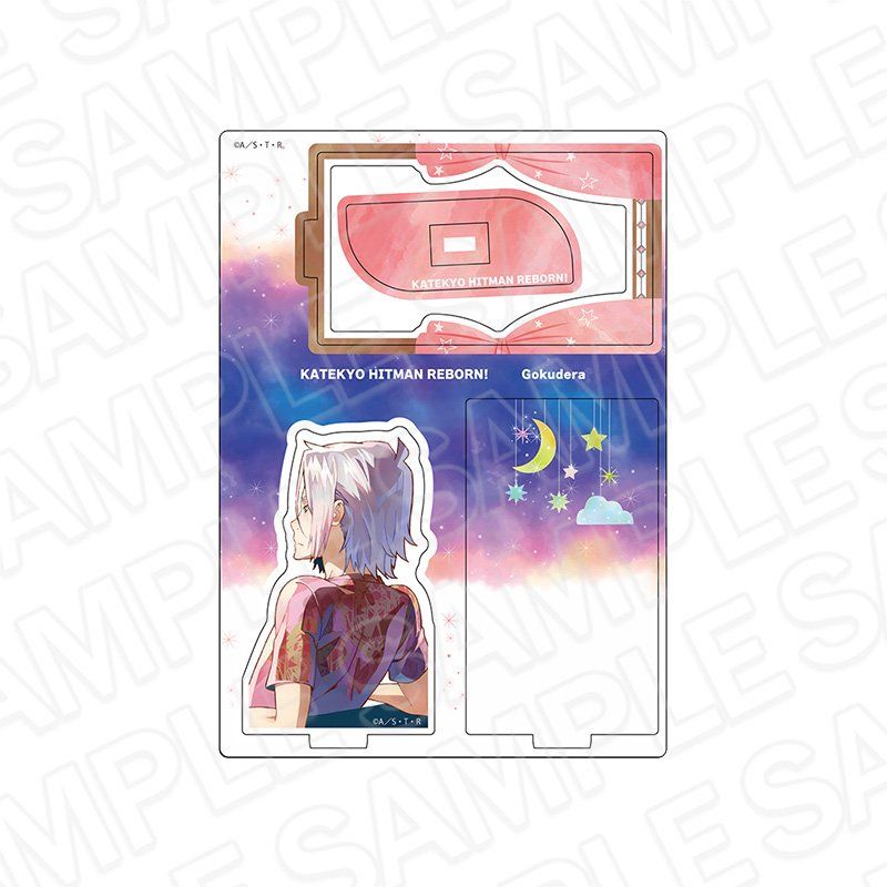 家庭教師ヒットマンREBORN! レイヤーアクリルスタンド PALE TONE series 獄寺隼人 night Ver.