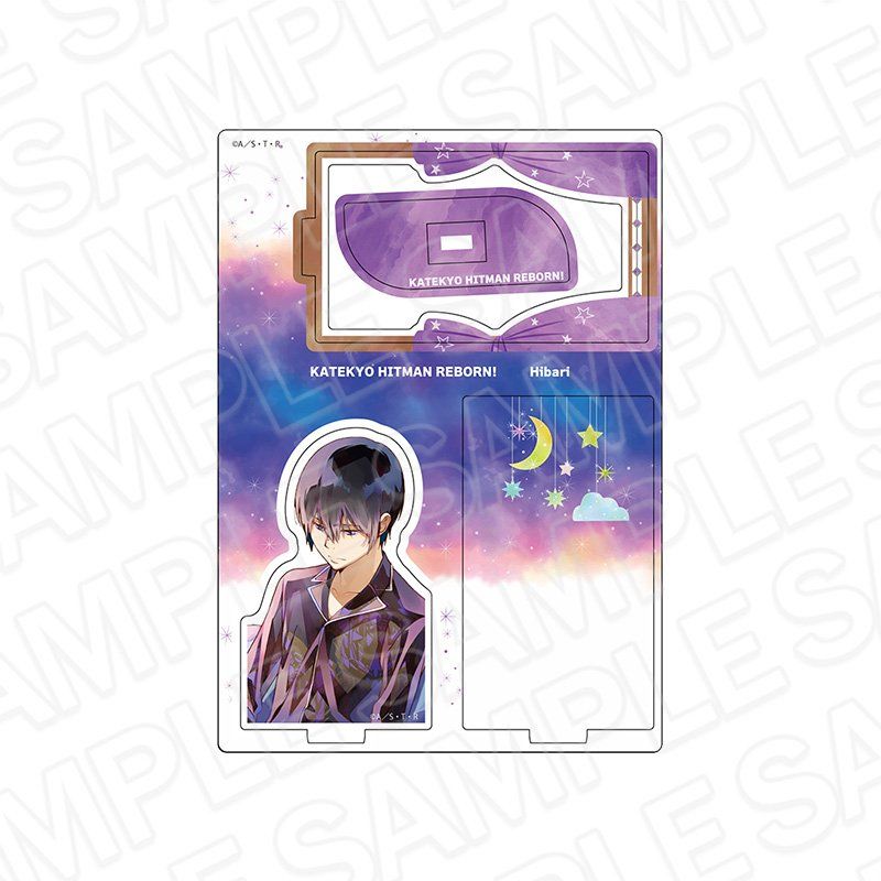 家庭教師ヒットマンREBORN! レイヤーアクリルスタンド PALE TONE series 雲雀恭弥 night Ver.