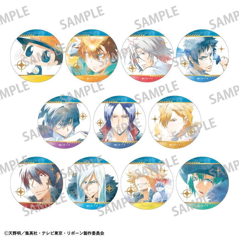 家庭教師ヒットマンREBORN! トレーディング箔押し缶バッジ カミアニTOUCH