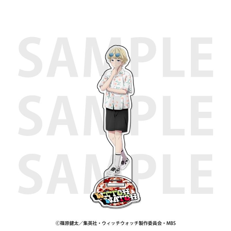 ウィッチウォッチ　霧生見晴　缶バッジ　アクスタ　グッズセット ウィッチウォッチ』バースデイ缶バッジ 霧生見晴 BE1