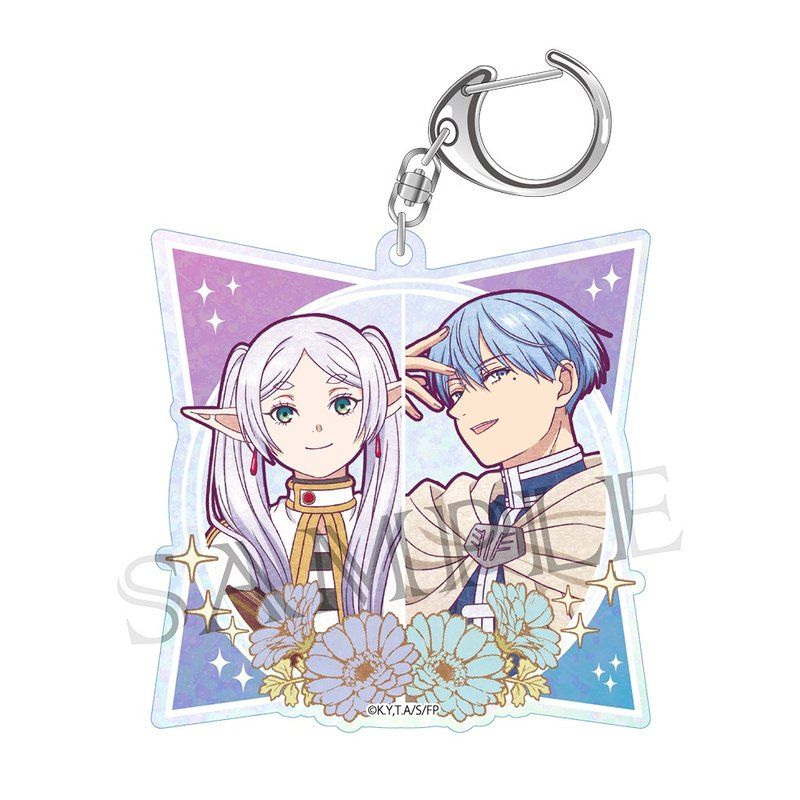 葬送のフリーレン ヴィンテージシリーズVol.4 ホロキーホルダー フリーレン&ヒンメル