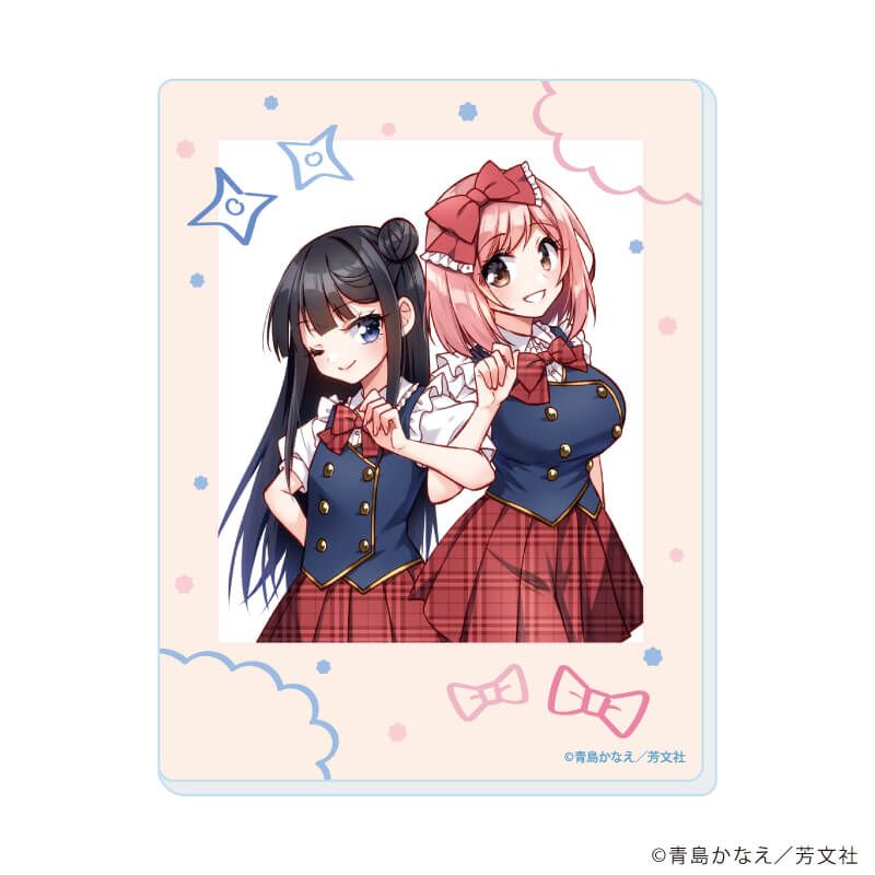 アクリルカード「アイドルはお忍びchu♡」01/コンプリートセット(全6種)(公式イラスト)