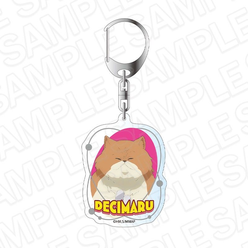 宇宙人ムームー アクリルキーホルダー デシマル