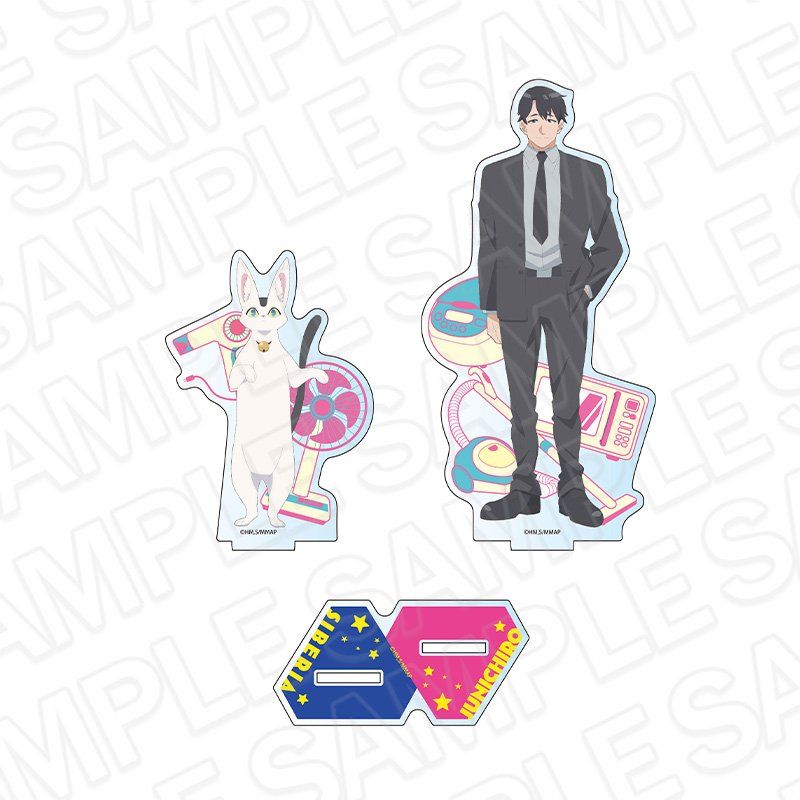 宇宙人ムームー アクリルフィギュア シベリア&穴守順一郎