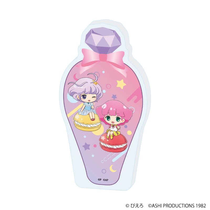 コレクションボトル「魔法の天使クリィミーマミ×魔法のプリンセス ミンキーモモ」02/クリィミーマミ＆ミンキーモモB(ミニキャライラスト)