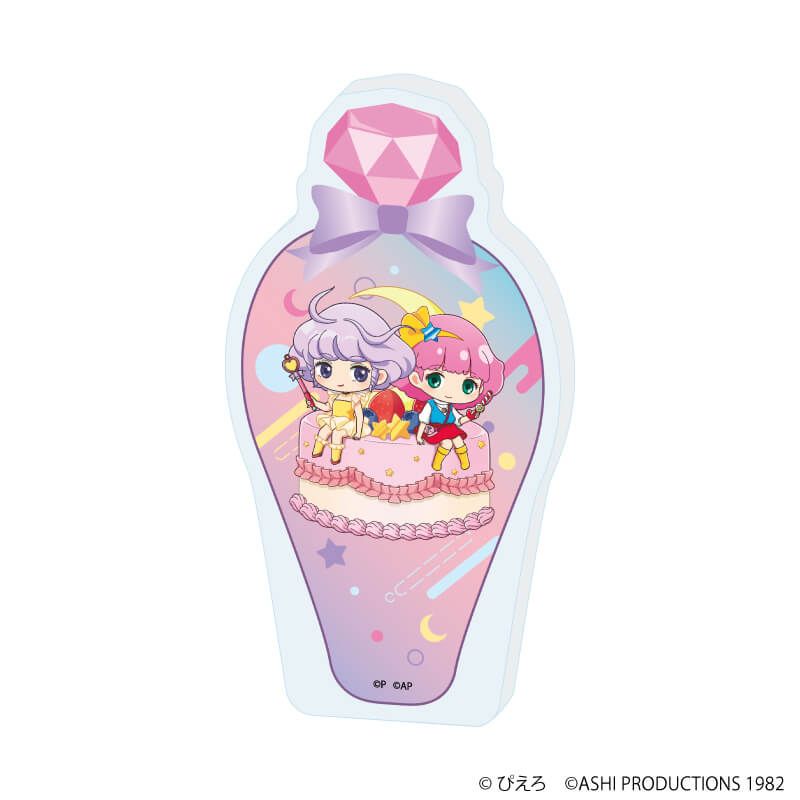 コレクションボトル「魔法の天使クリィミーマミ×魔法のプリンセス ミンキーモモ」01/クリィミーマミ＆ミンキーモモA(ミニキャライラスト)