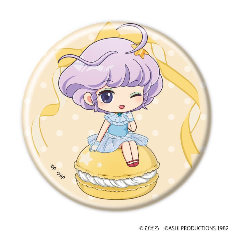 缶バッジ「魔法の天使クリィミーマミ×魔法のプリンセス ミンキーモモ」03/コンプリートセット(全5種)(ミニキャライラスト)