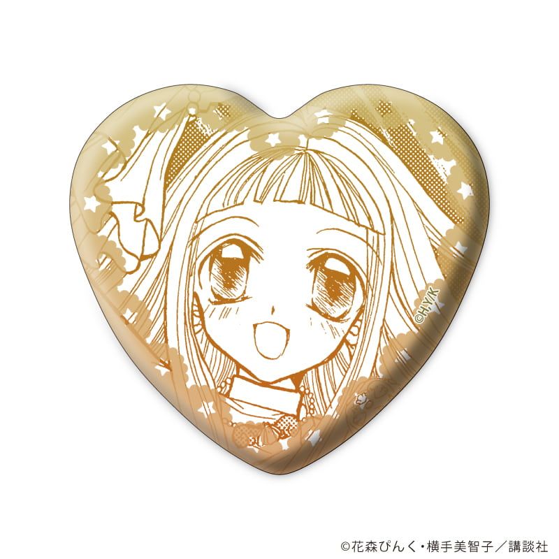 ハート型缶バッジ「マーメイドメロディーぴちぴちピッチ」02/アイドル衣装ver. コンプリートセット(全9種)(公式&描き下ろしイラスト)