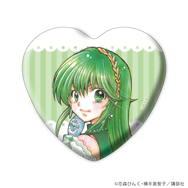 ハート型缶バッジ「マーメイドメロディーぴちぴちピッチ」01/アイドル衣装ver. コンプリートセット(全9種)(公式&描き下ろしイラスト)