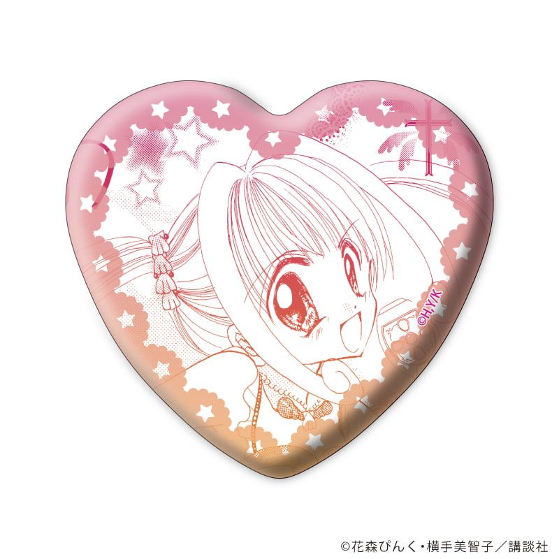 ハート型缶バッジ「マーメイドメロディーぴちぴちピッチ」01/アイドル衣装ver. コンプリートセット(全9種)(公式&描き下ろしイラスト)