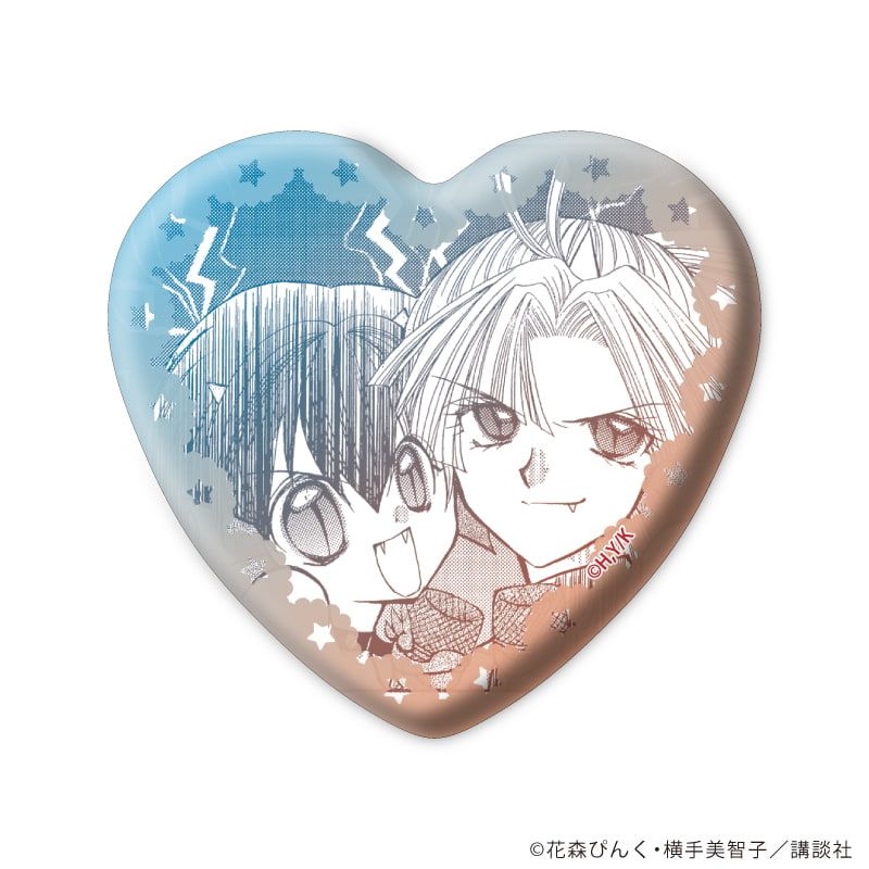 ハート型缶バッジ「マーメイドメロディーぴちぴちピッチ」02/アイドル衣装ver. ブラインド(9種)(公式&描き下ろしイラスト)