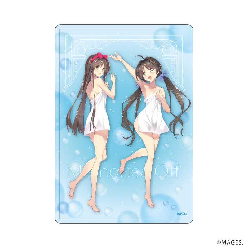 キャラクリアケース「メモリーズオフシリーズ」10/白河ほたる&桧月彩花(描き下ろしイラスト)