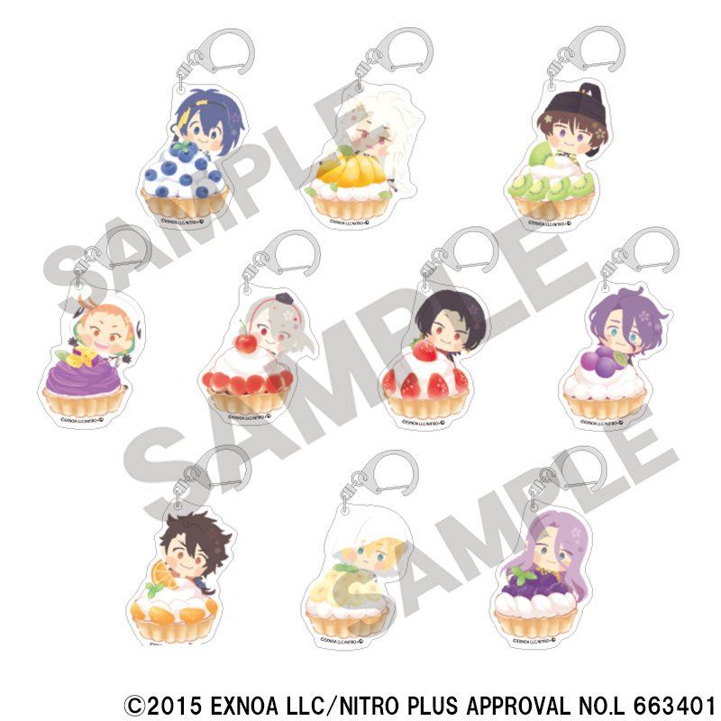 わんぱく!刀剣乱舞 トレーディングアクリルキーホルダー