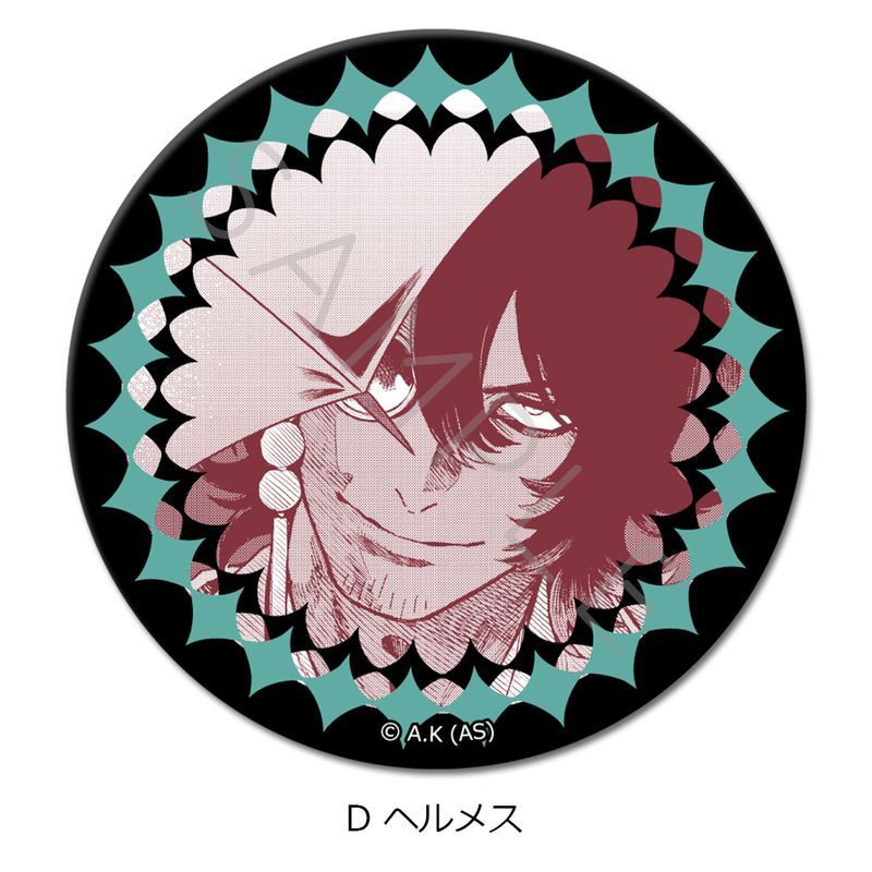 冥王の柘榴 3way缶バッジ D ヘルメス