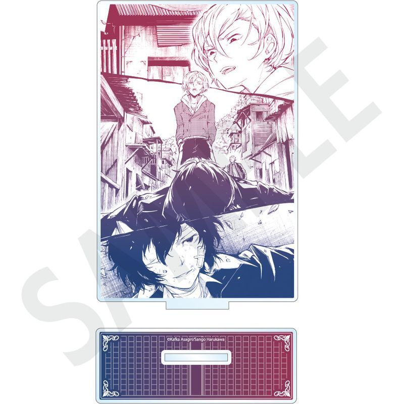 文豪ストレイドッグス　太宰治　中原中也　アクリルスタンド　まとめ売り 文豪ストレイドッグス 太宰、中也、十五歳 アクリルスタンド