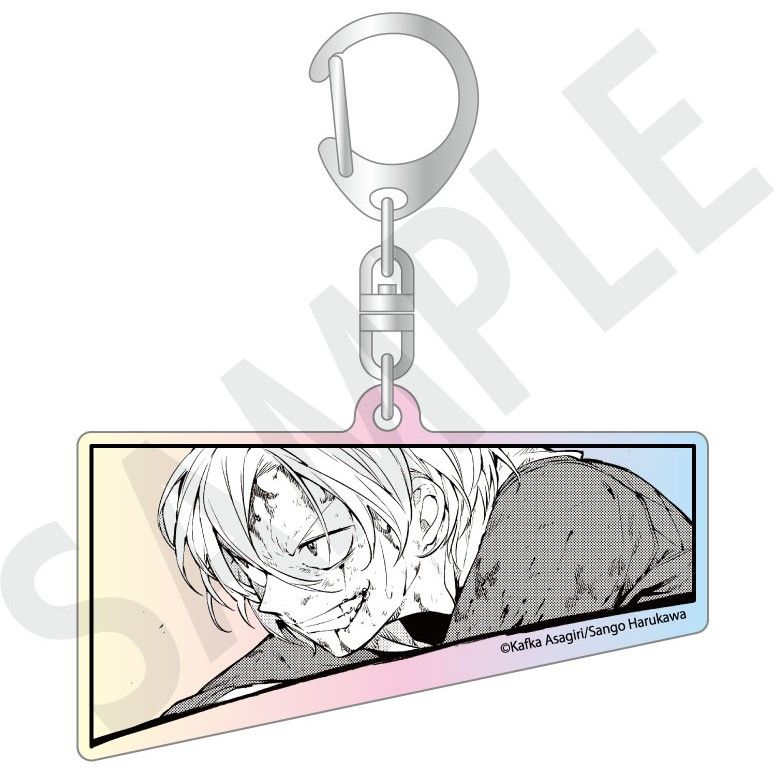 文豪ストレイドッグス 太宰、中也、十五歳 オーロラアクリルキーホルダー 中原中也